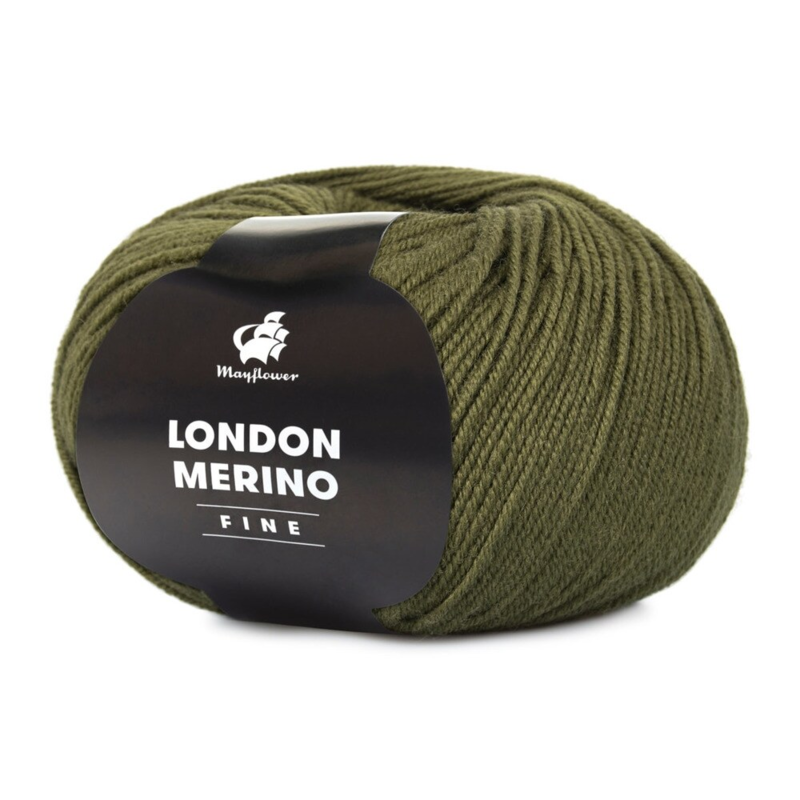 Mayflower London Merino Fine 025 Legergroen