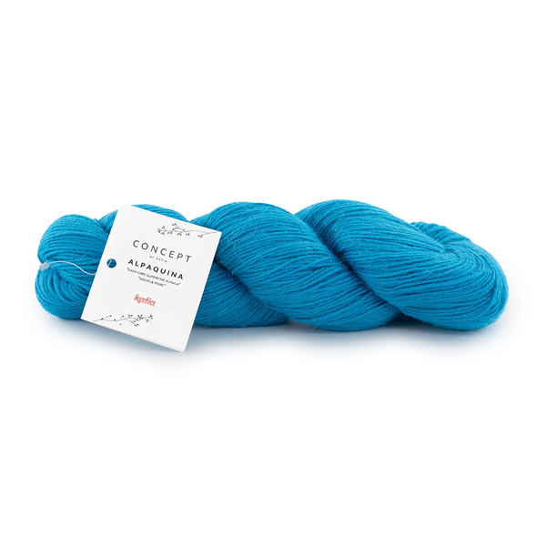 Katia Alpaquina 502 Neonblauw
