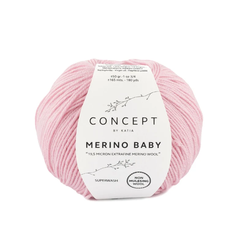 Katia Concept Merino Baby 092 Lichtroze