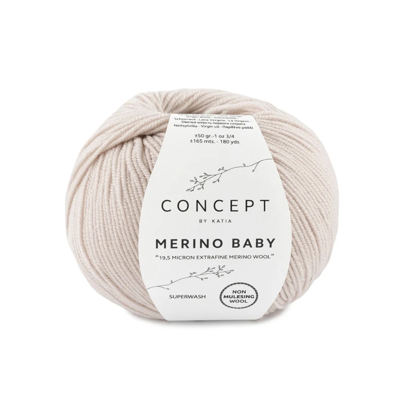 Katia Concept Merino Baby 027 Lichtbeige