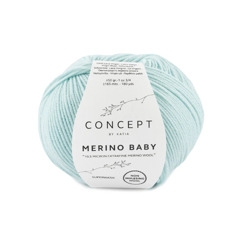 Katia Concept Merino Baby 073 Witachtig groen