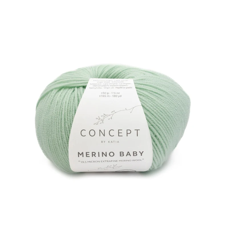 Katia Concept Merino Baby 156 Pastelgroen