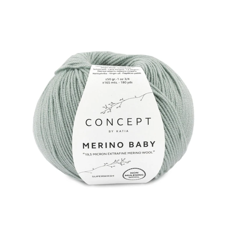 Katia Concept Merino Baby 097 Lichtgroen
