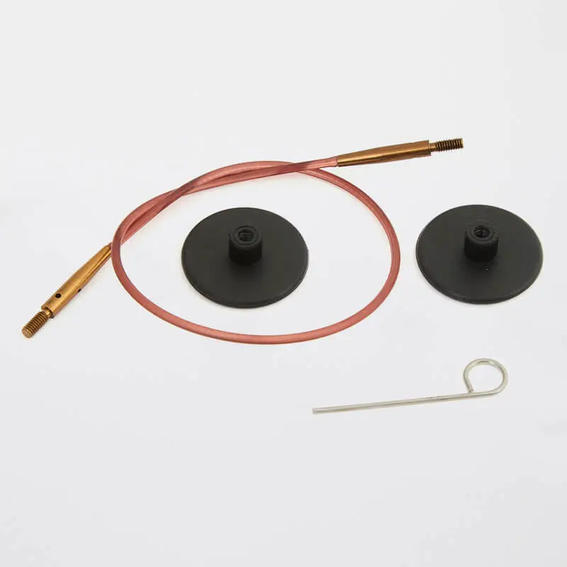 KnitPro Wire Bruin (40-150 cm)