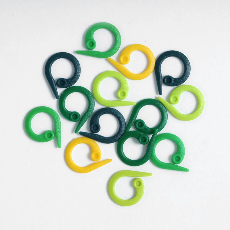 KnitPro Mio Steekmarkeerders, open ringen (30 stuks)
