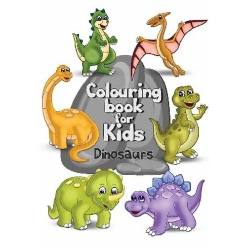 Kleurboek A4 Kids Dinosaurussen, 16 pagina's