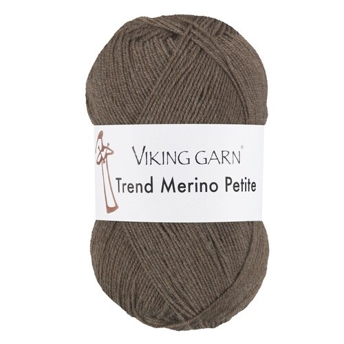 Viking Trend Merino Petite 398 Gemêleerd bruin