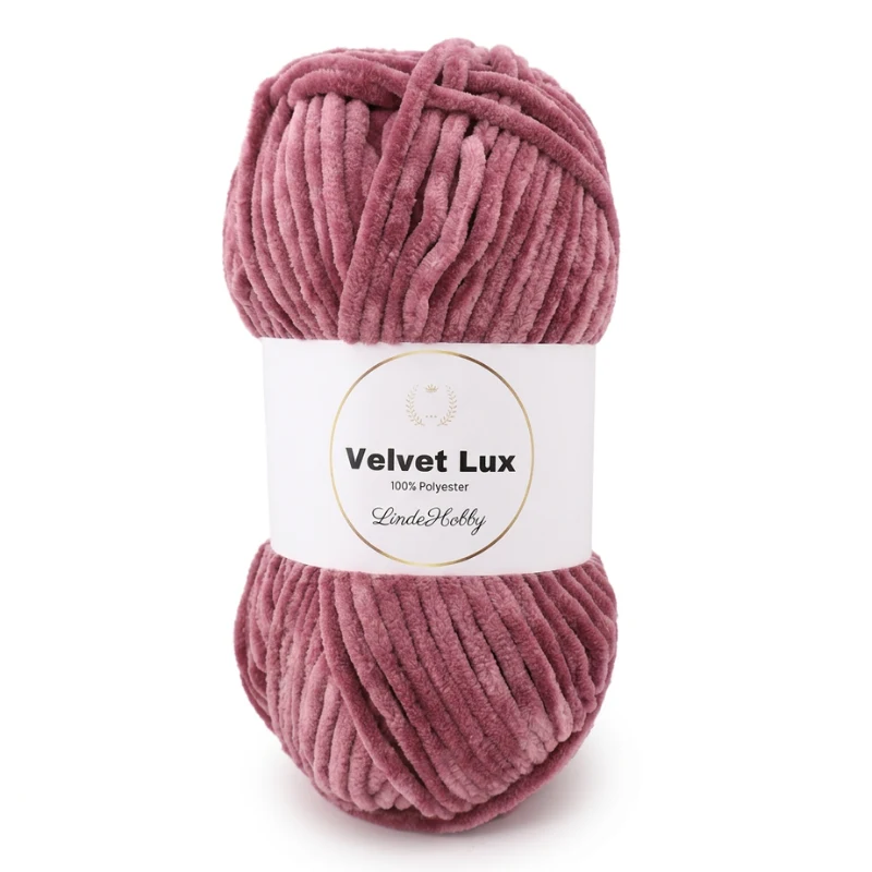LindeHobby Velvet Lux 53 Vergrijsd mauve