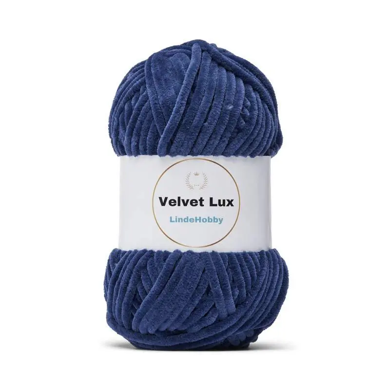 LindeHobby Velvet Lux 26 Marineblauw