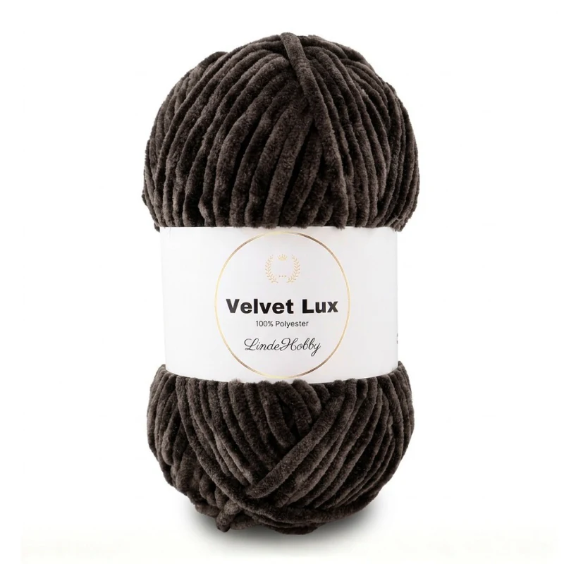 LindeHobby Velvet Lux 47 Antracietgrijs