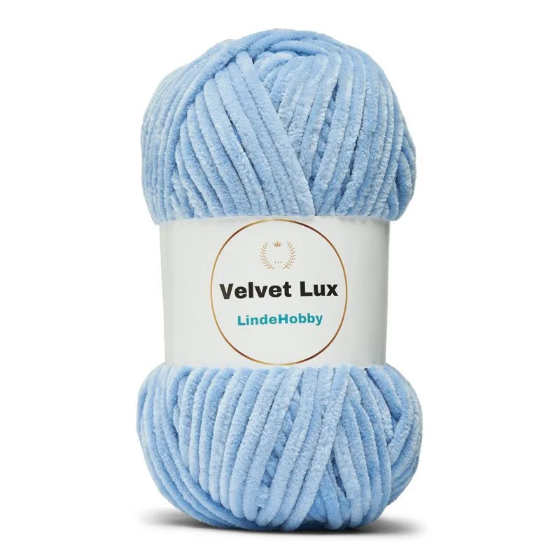 LindeHobby Velvet Lux 23 Lichtblauw