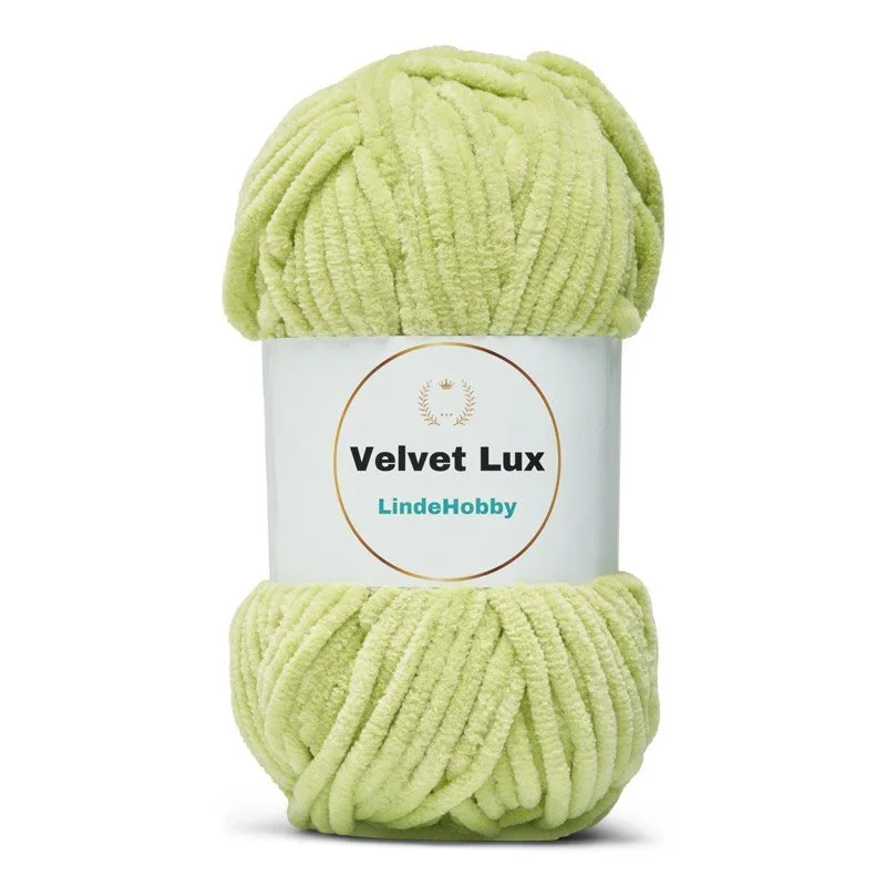 LindeHobby Velvet Lux 30 Limoengroen