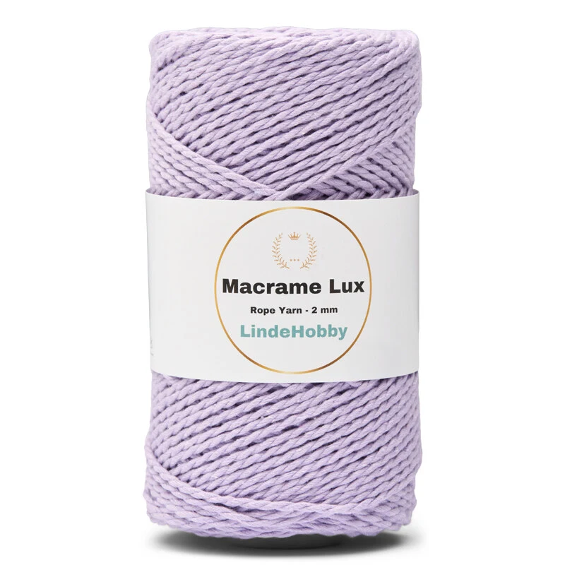 LindeHobby Macrame Lux, Rope Yarn, 2 mm