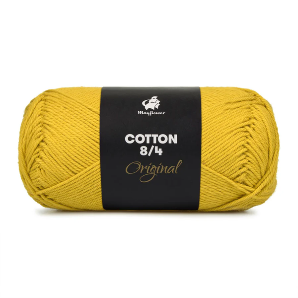 Mayflower Cotton 8/4 1435 Mosterdgeel
