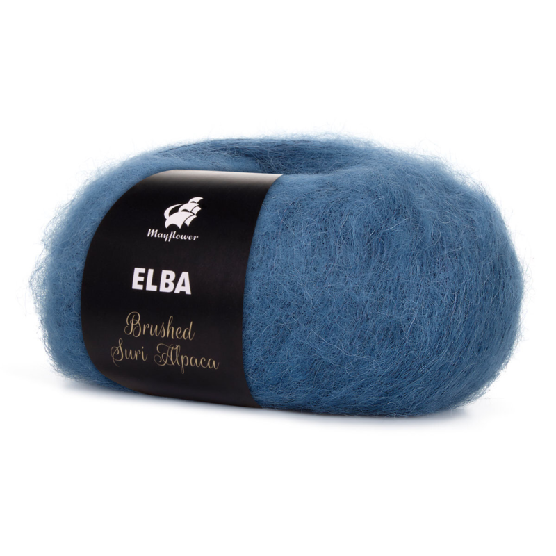 Mayflower Elba 011 Stoffig denimblauw