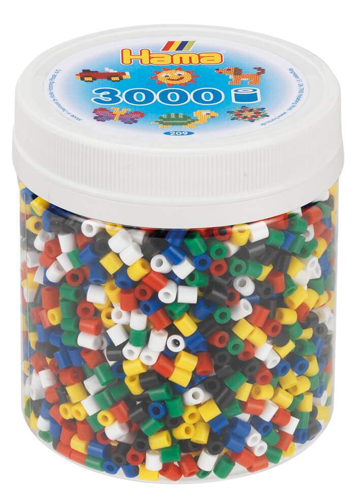 Hama Midi Kralen, 3000 st.