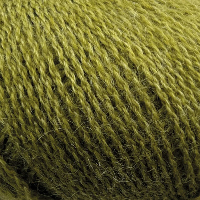 Onion Alpaca+Merino Wool+ Nettles 1219 Olijfgroen