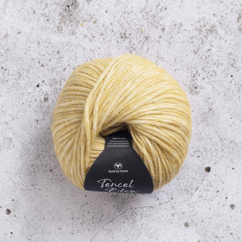 Svarta Fåret Tencel Blow 31 Nacho geel