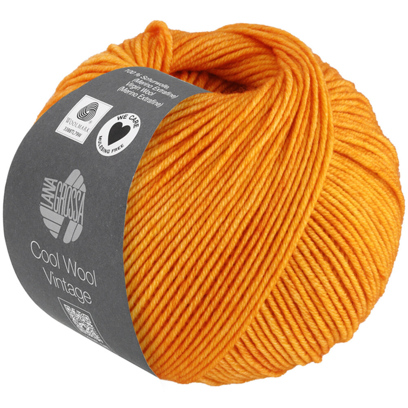 Lana Grossa Cool Wool Vintage 75 Oranje