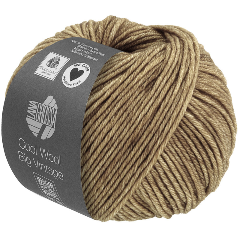 Lana Grossa Cool Wool Big Vintage 82 Zandbeige