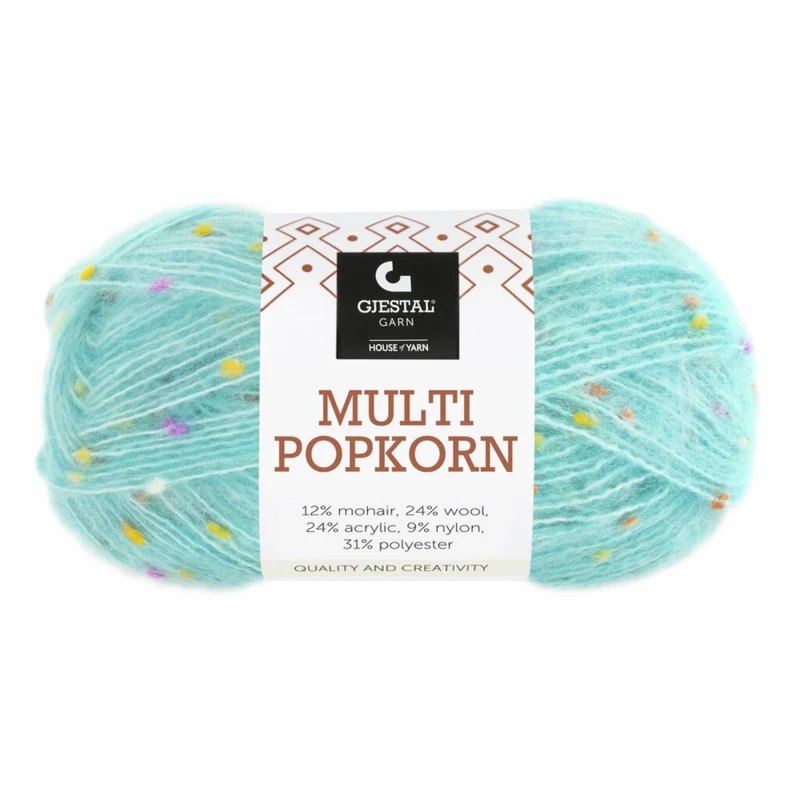 Gjestal Multi Popkorn 507 Lichtturkoois