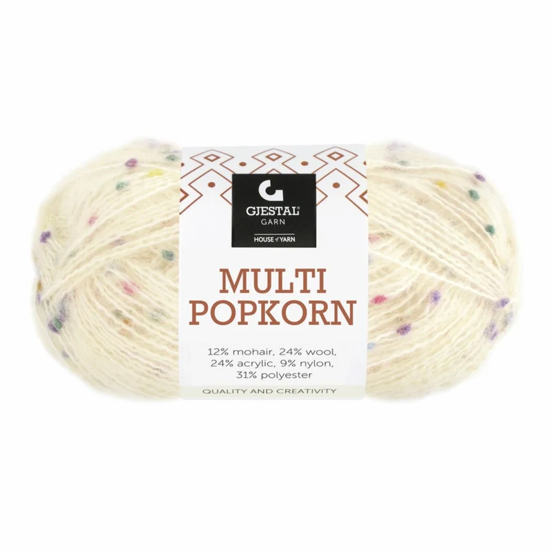 Gjestal Multi Popkorn 502 Natuurlijk