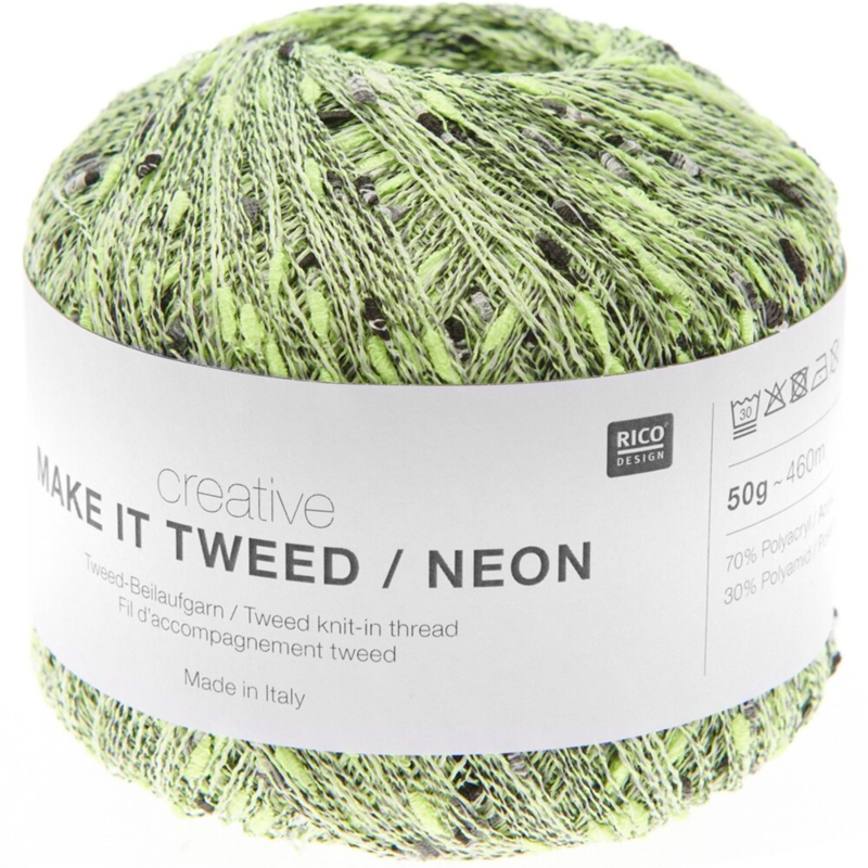 Rico Design Creative Make it tweed/Neon 001 Geel