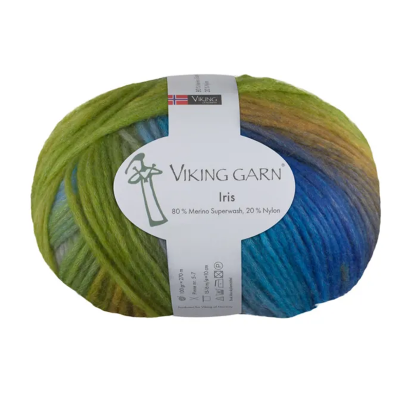 Viking Iris 422 Multi groen/blauw