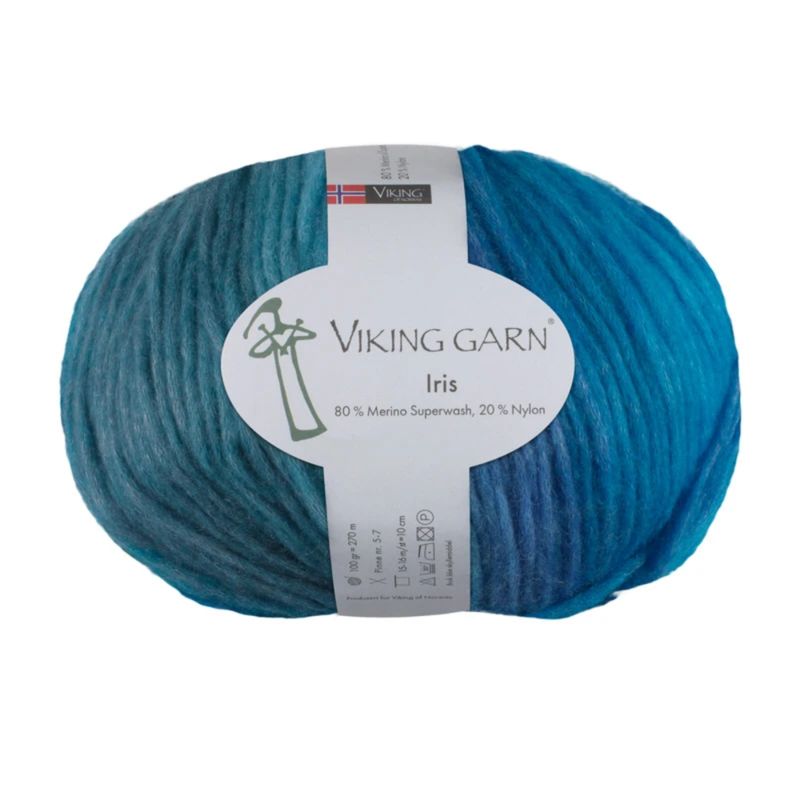 Viking Iris 421 Multi blauw/turkoois