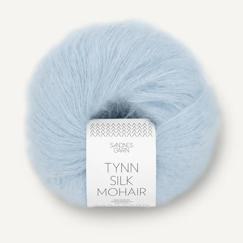 Sandnes Tynn Silk Mohair 6012 Lichtblauw