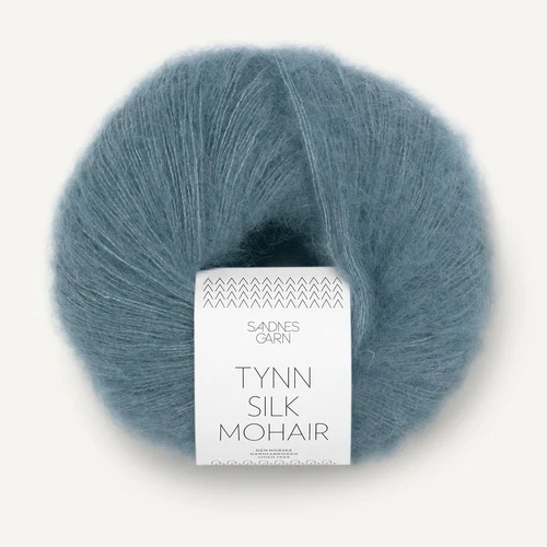 Sandnes Tynn Silk Mohair 6552 Ijsblauw