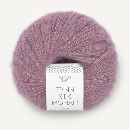 Sandnes Tynn Silk Mohair 4632 Lavendelroze