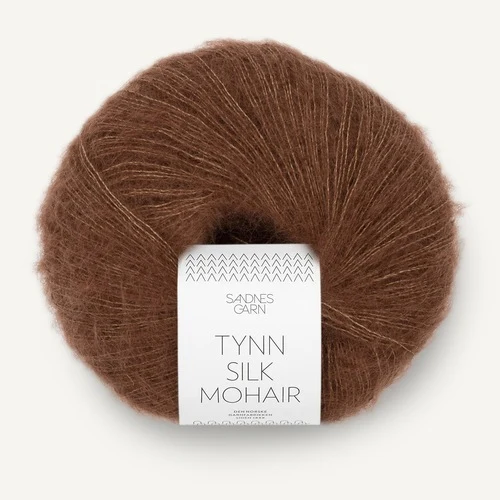 Sandnes Tynn Silk Mohair 3073 Chocolade