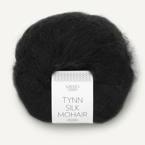 Sandnes Tynn Silk Mohair 1099 Zwart