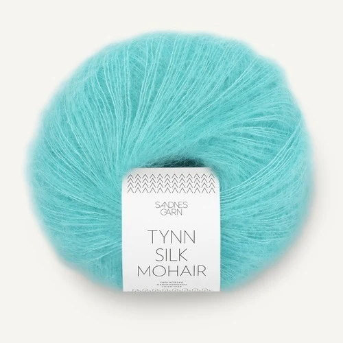 Sandnes Tynn Silk Mohair 7213 Blauw Turkoois
