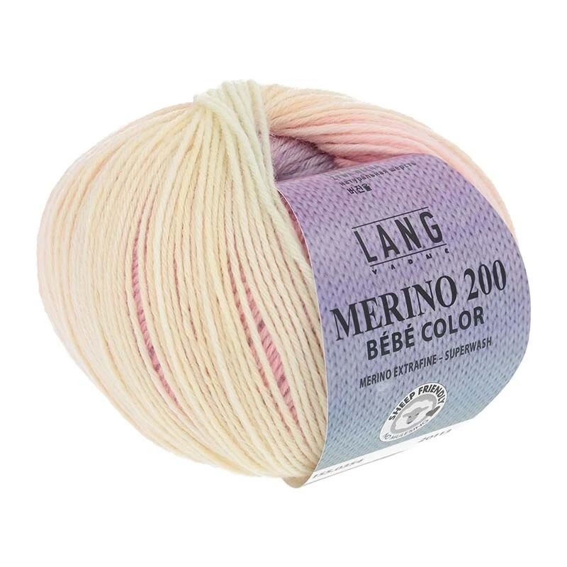 Lang Yarns Merino 200 Bebe Color 354