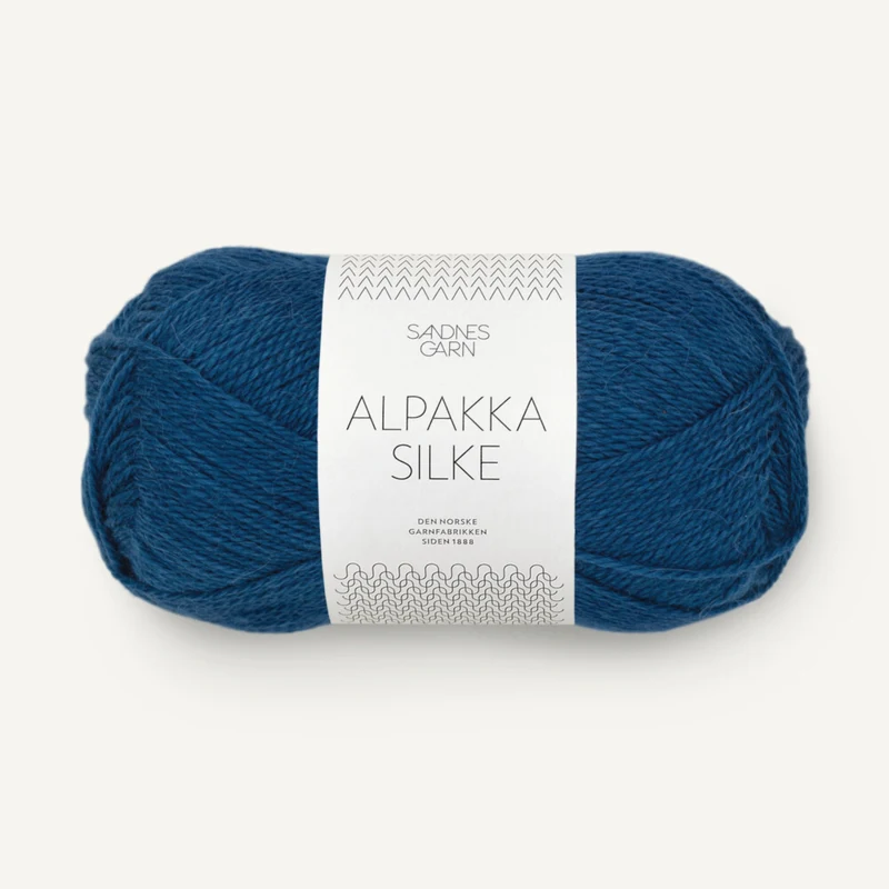 Sandnes Alpakka Silke 6063 Inktblauw