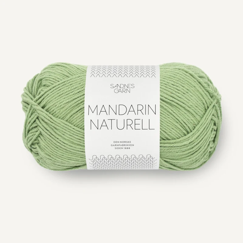 Sandnes Mandarin Naturell 8734 Groen