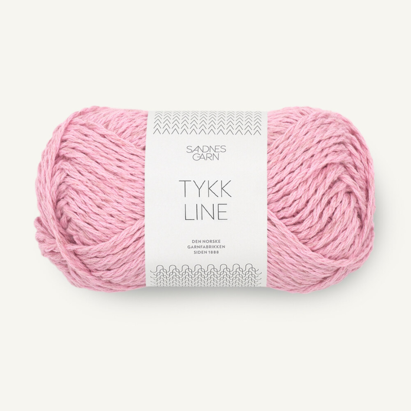 Sandnes Tykk Line 4813 Roze Lilac