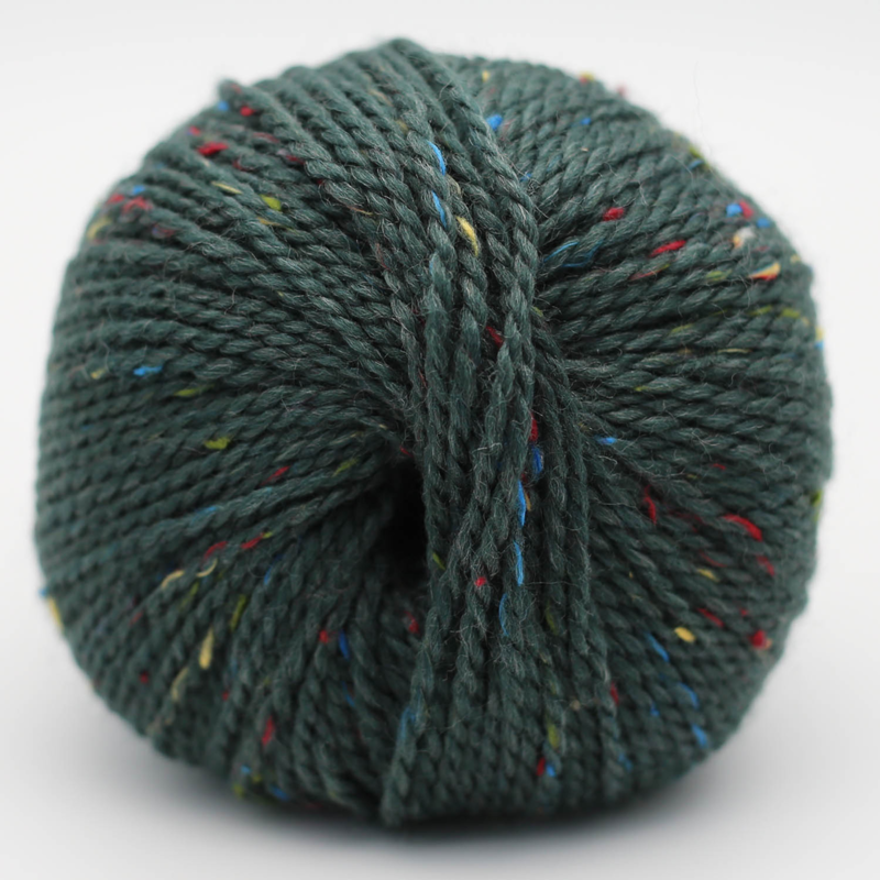 Hamelton Tweed 1 GOTS 33 Donkergroen