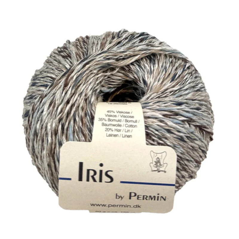 Permin Iris 20 Blauw/beige tinten