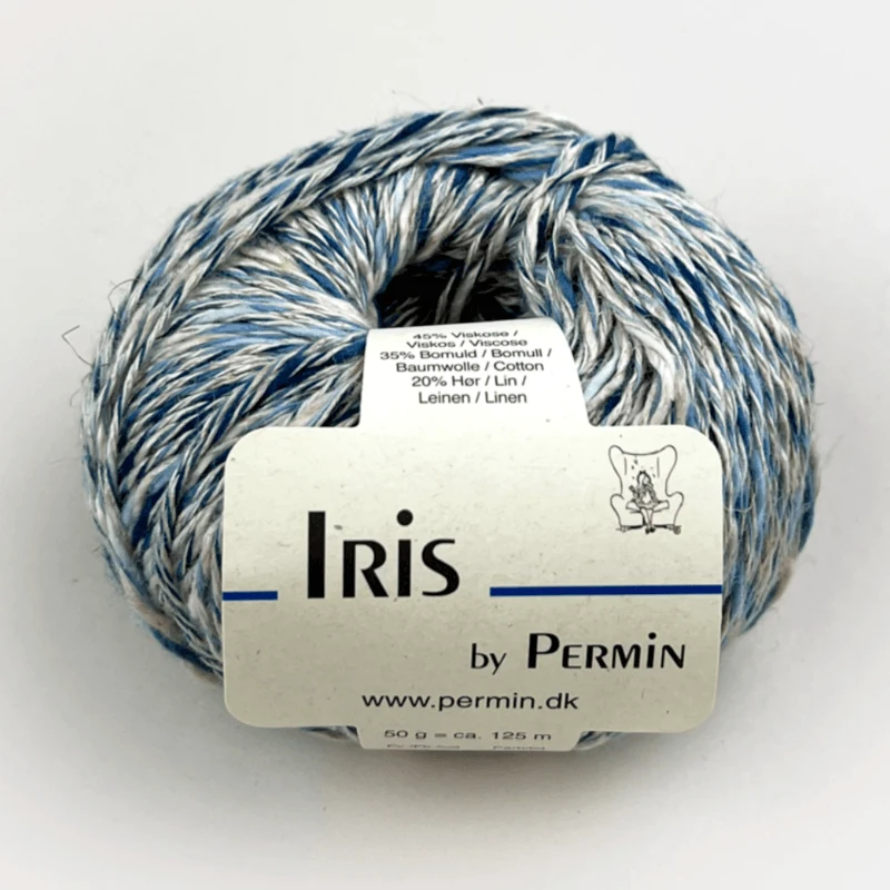 Permin Iris 01 Blauwe tinten