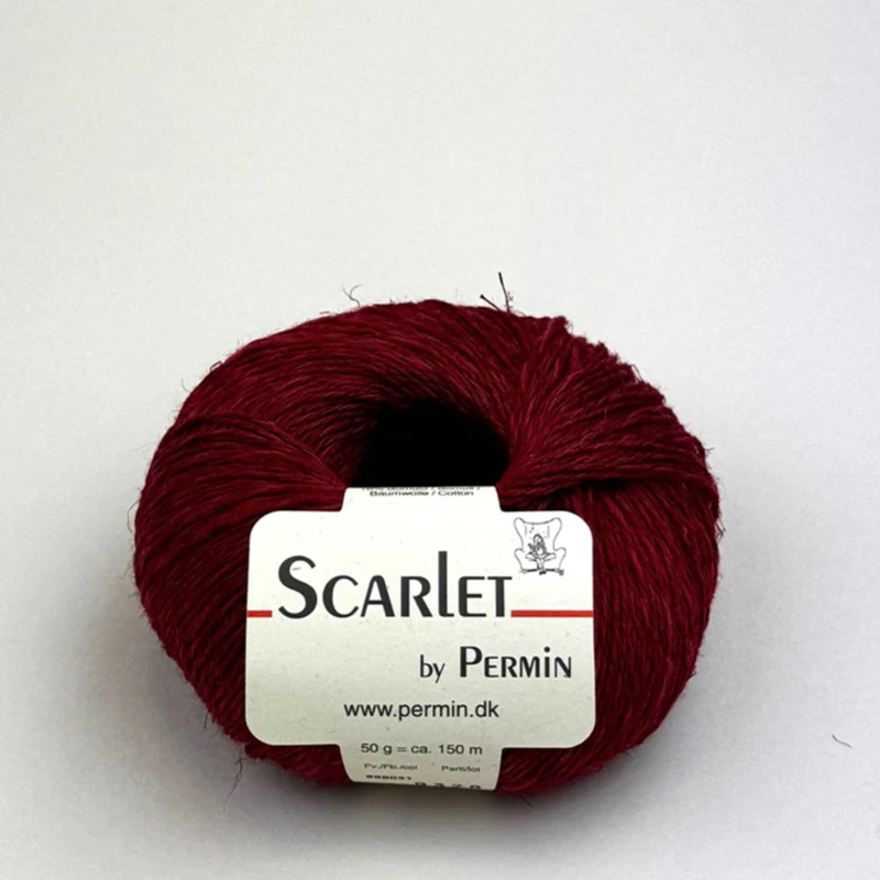 Permin Scarlet 51 Wijnrood