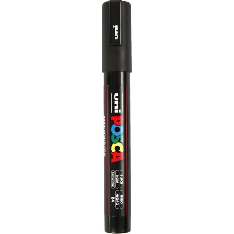 Posca Marker, 1.8-2.5 mm, 1 st. 24 Zwart