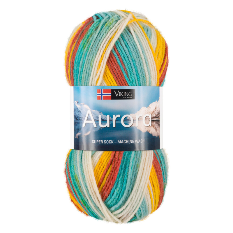 Viking Aurora 632 Multi Geel/Groen/Turkoois