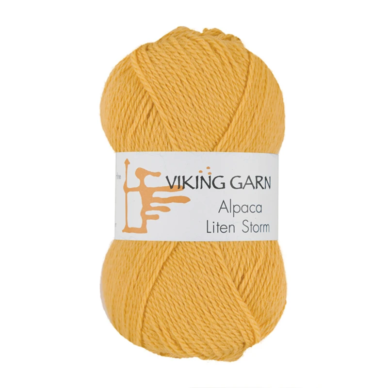 Viking Alpaca Liten Storm 741 Zon geel