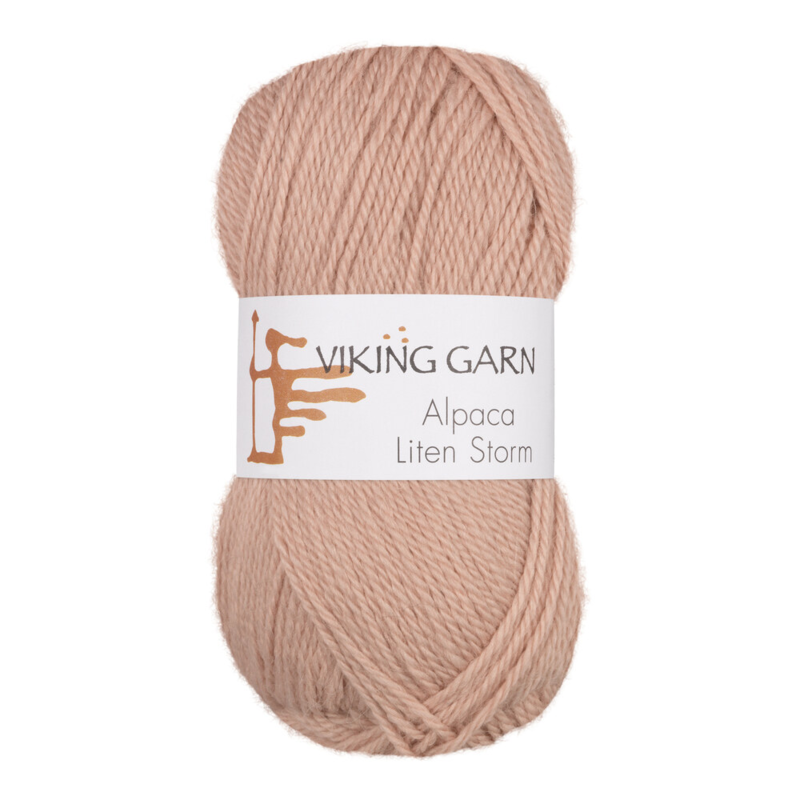 Viking Alpaca Liten Storm 762 Poederroze