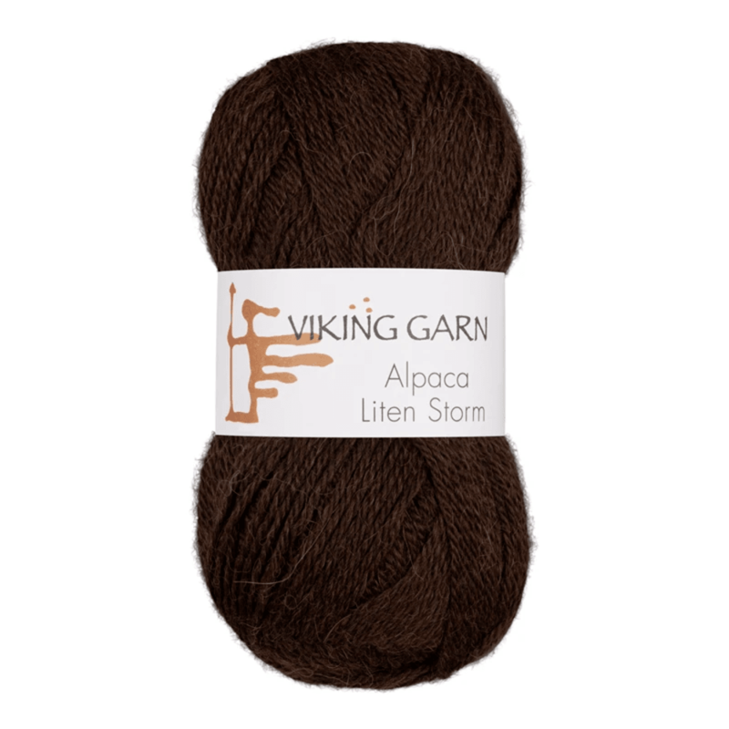 Viking Alpaca Liten Storm 718 Donkerbruin