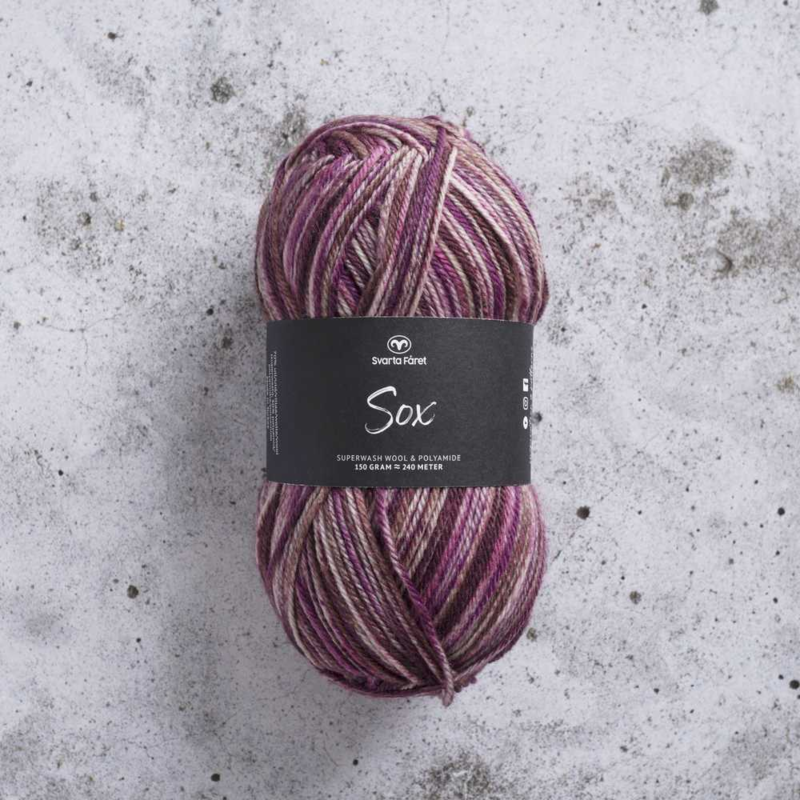 Svarta Fåret Sox 150 g 802 Coleusbloem