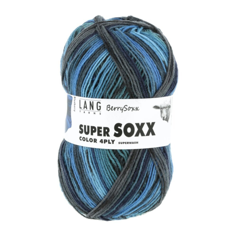 Lang Yarns Super Soxx Color 4-ply 473